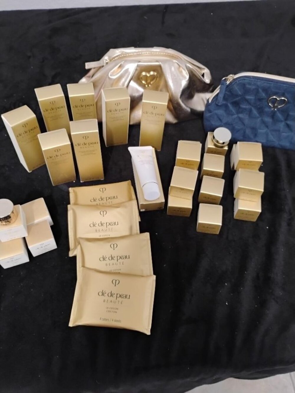 Clé de Peau Beauté Beauty Bundle with 2 Makeup Bags - 33 Items Total NEW
